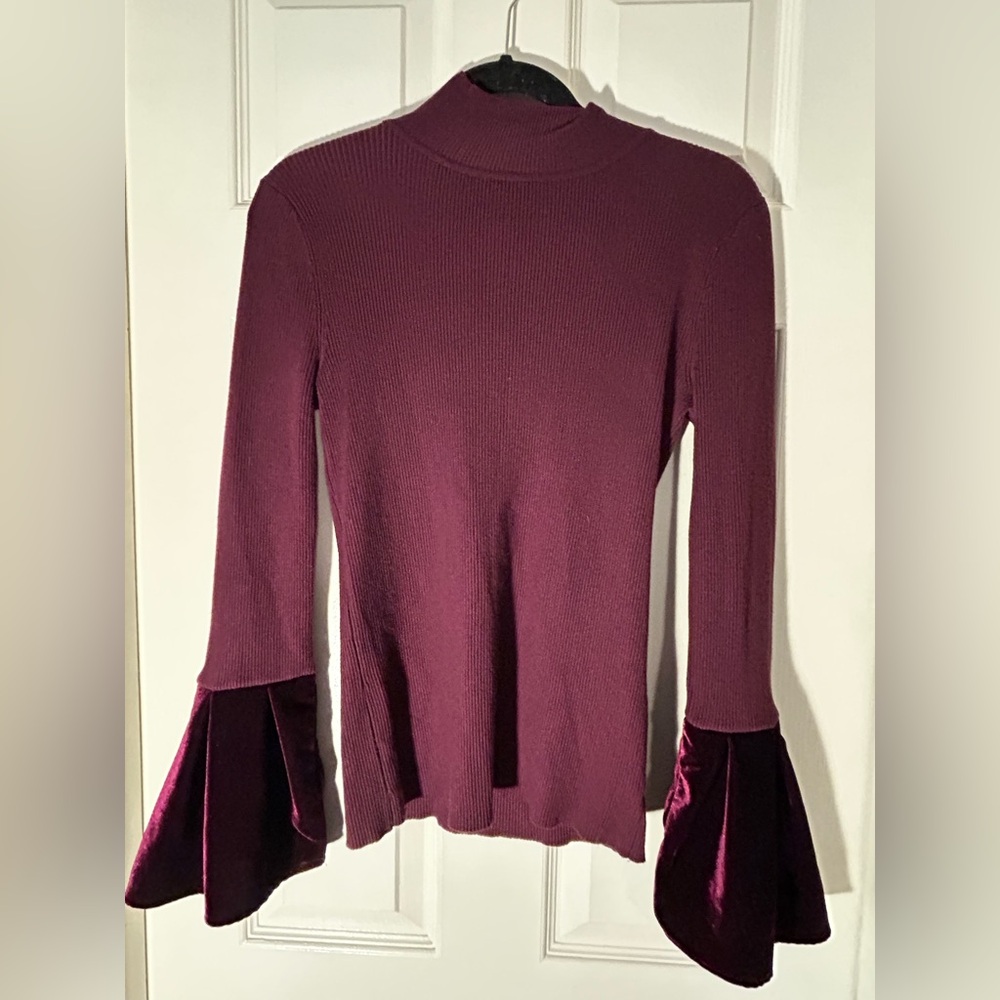 INC International Concepts Medium Burgundy long sleeve shirt